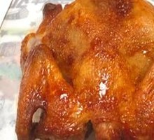 Honey-glazed扒 Chicken