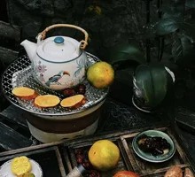 Tea Boiled by a Hearth