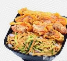 Black Pepper Crispy Chicken Rice