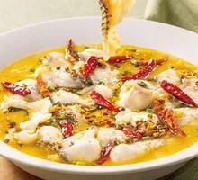 Small Leaf Sour Cabbage Fish Slices