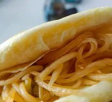 Potato Shreds in Flatbread