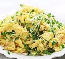 Bamboo Shoot Sprout and Egg Stir-fry