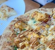 American-style Bacon & Potato Pizza