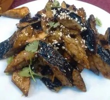 Flavorful Eggplant Kung Pao Chicken