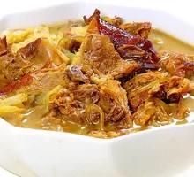 Pork Belly with Cabbage and Vermicelli