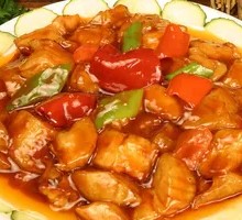 红烧茄子盖浇面