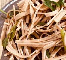 Cold Tofu Skin Salad