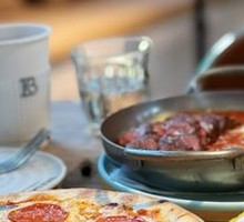 Salami Mushroom Pizza