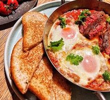 Israeli North African Egg Steak