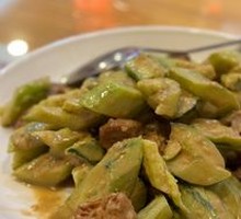 Old Fried Dough with Cucumber