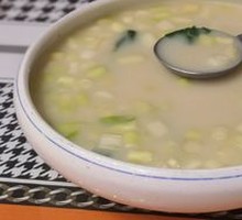 Milk Soup with Lotus Stem