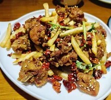 Dry-Fried Spicy Chicken