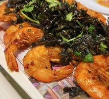 Fried Shrimp with Chinese Toon