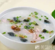 Century Egg and Pork Porridge