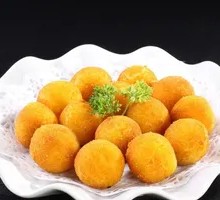 Taro and Sweet Potato Dumplings