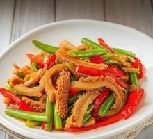 Spicy Stir-fried Beef Tripe