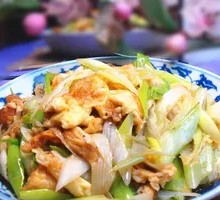 Scallion Egg Stir-fry