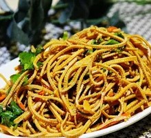 Cold Tofu Skin Salad