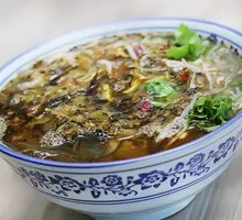 Rice Noodle with Braised Pork