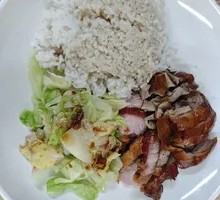 Roast Pork and Roast Duck Rice