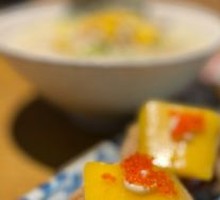 Mango Foie Gras Sushi