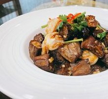 Eggplant with Scallop