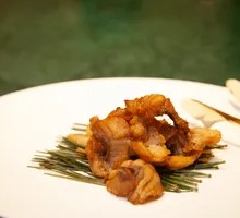 Steamed Rock Cod in Oil