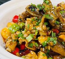 Eel and Frog Stir-fry