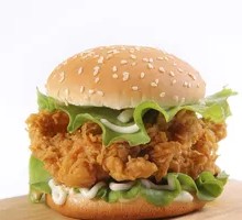 Spicy Chicken Leg Burger