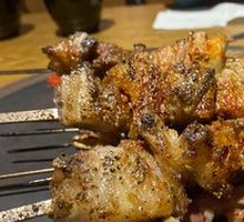 Beef Brisket and Tripe Skewers