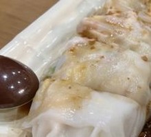 Cantonese Sausage and Egg Rice Noodle Roll