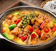 Braised Chicken with Abalone Sauce and Sichuan Pepper