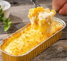 Cheese Baked Purple Rice