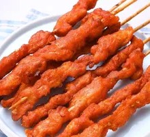 Fried Australian Meat Skewers