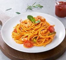 Tomato Sauce Abalone Seafood Pasta