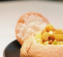 Handmade Bread Curry Chicken