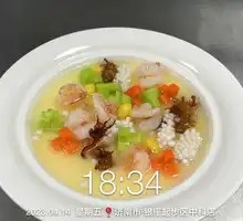 Fried Egg with Three Delicacies