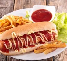 Corn Cheese Hot Dog