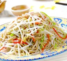 Celery and Bean Sprouts