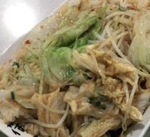 Egg and Pork Liver Rice Noodle Roll