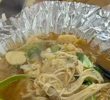 Squid Ball Clam Noodles