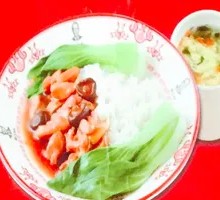 Chicken with Mushrooms Rice