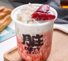 Strawberry Dirty Tea