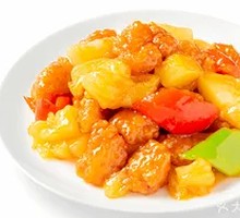 Pineapple Salted Crispy Chicken