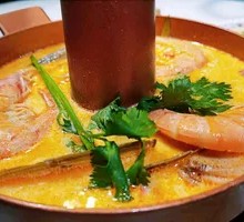 Thai Tom Yum Seafood Hot Pot