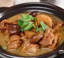 Chicken with Mushroom and Vermicelli