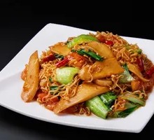 Stir-Fried Instant Noodles