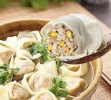 Corn and Pork Dumplings