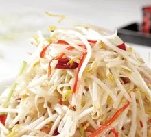 Spicy and Sour Bean Sprouts