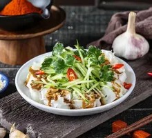 Noodles with lotus root
